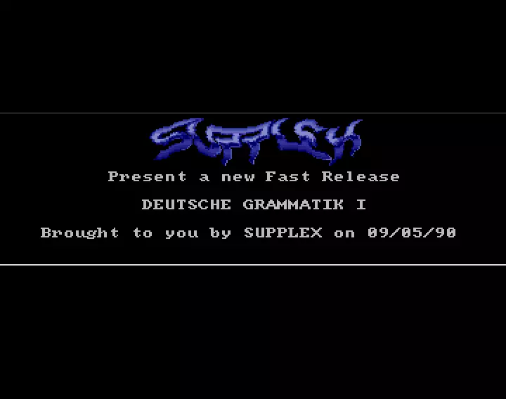 Deutsche Grammatik I (1990) by Supplex