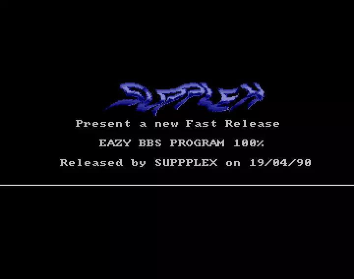 Eazy BBS (1990) by Supplex