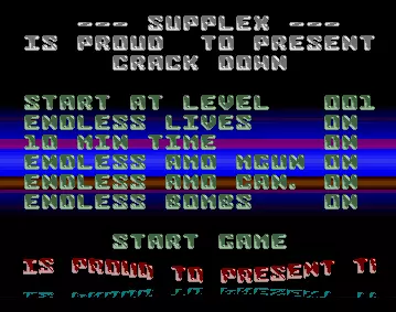 Crack Down +6 (1990) by Supplex