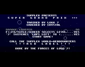 Super Grand Prix +3 by Supplex