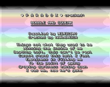 Bubble And Squeak - ECS (1994) by Paradox
