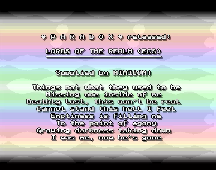 Lords Of The Realm - ecs (1994) by Paradox