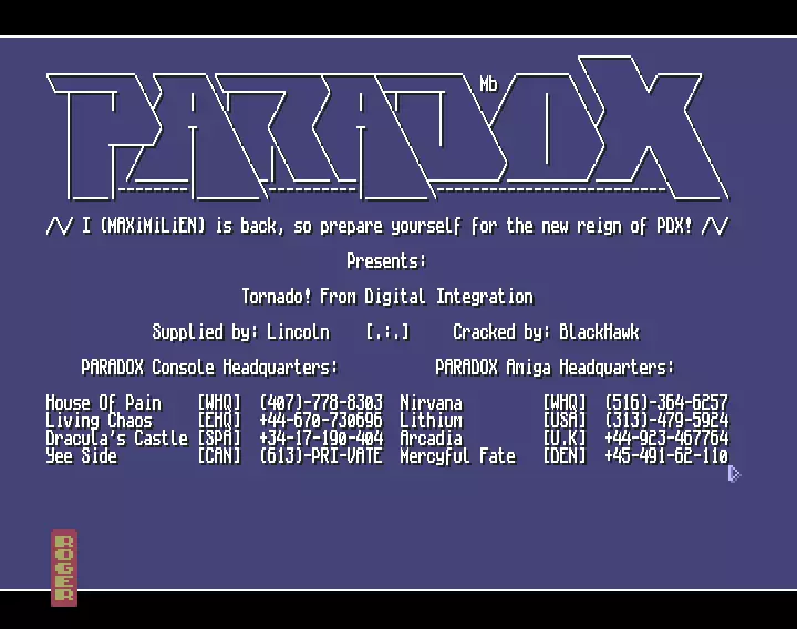 Tornado (1993) by Paradox