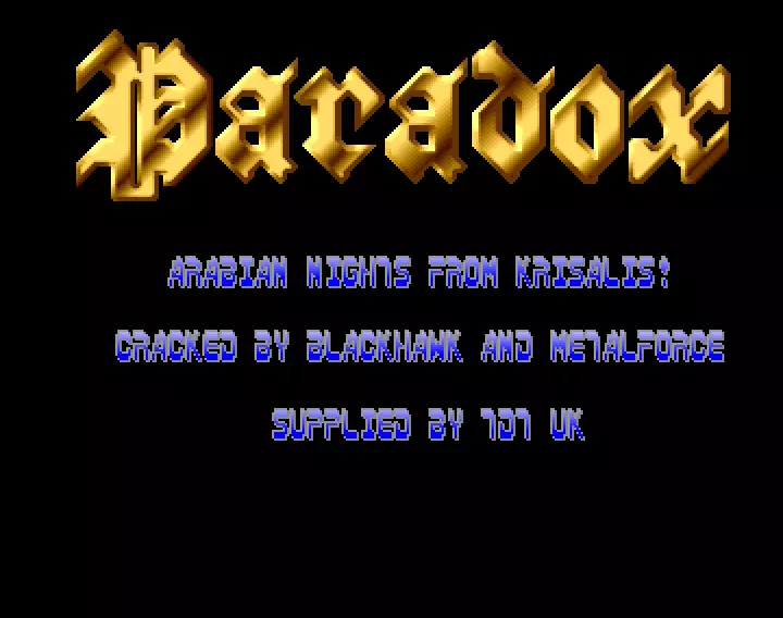 Arabian Nights (1993) by Paradox