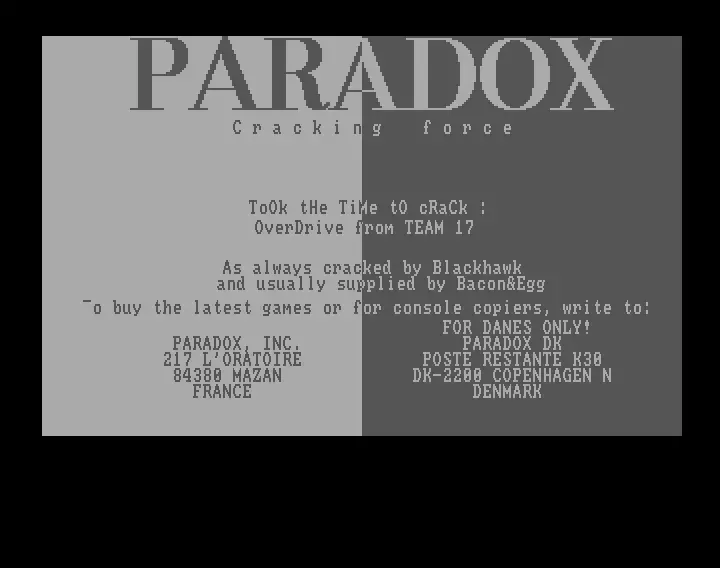Overdrive by Paradox