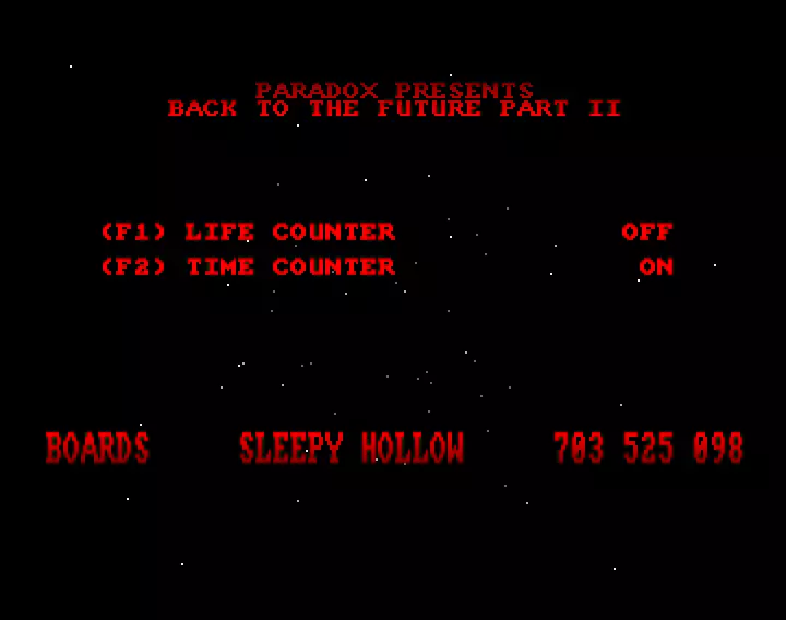 Back To The Future Part II +2 (1990) by Paradox