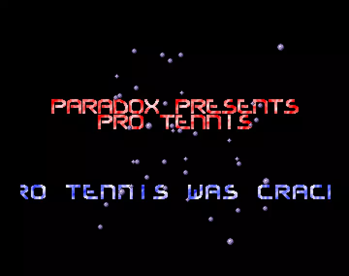 Pro Tennis Simulator (1990) by Paradox