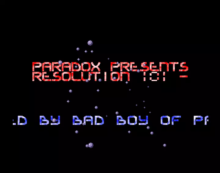 Resolution 101 (1990) by Paradox