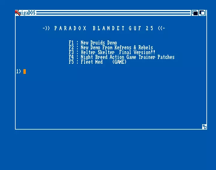 Blandet Guf 25 (1990) by Paradox