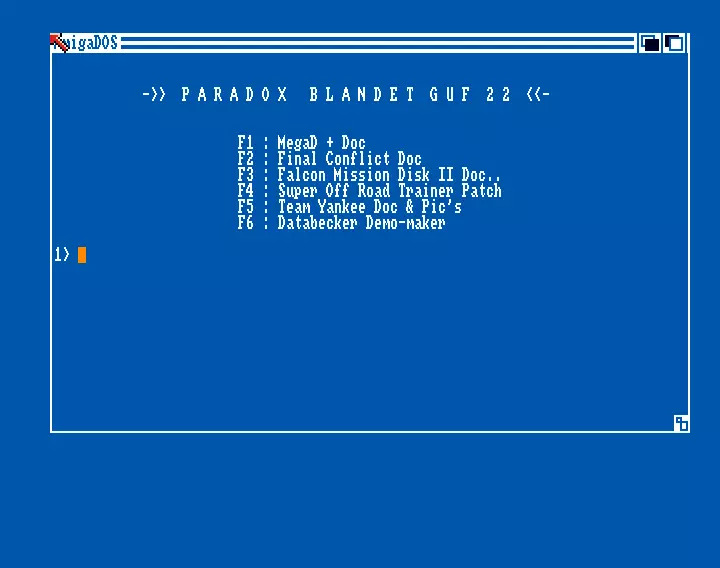 Blandet Guf 22 (1990) by Paradox