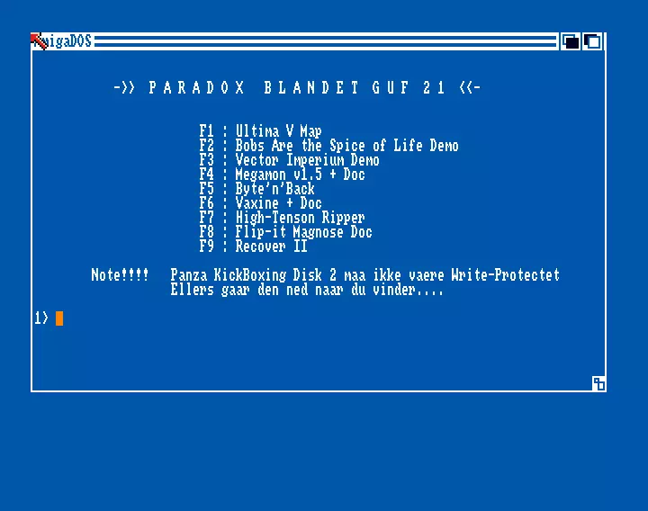 Blandet Guf 21 (1990) by Paradox