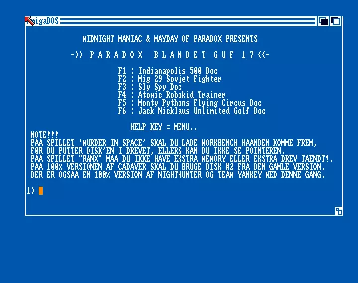 Blandet Guf 17 (1990) by Paradox