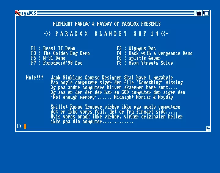 Blandet Guf 14 (1990) by Paradox