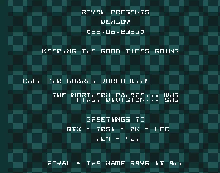 Denjoy (2020) by Royal