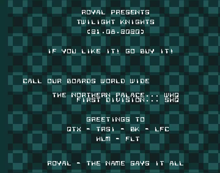 Twilight Knights (2020) by Royal