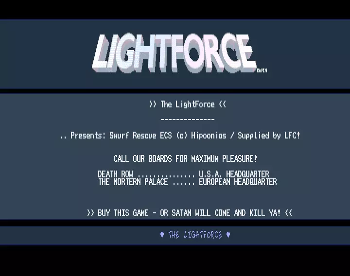 Smurf Rescue (2020) by Lightforce