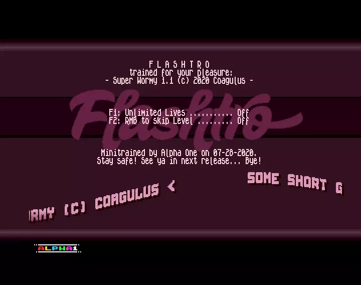 Super Wormy 1.1 +2 (2020) by Flashtro