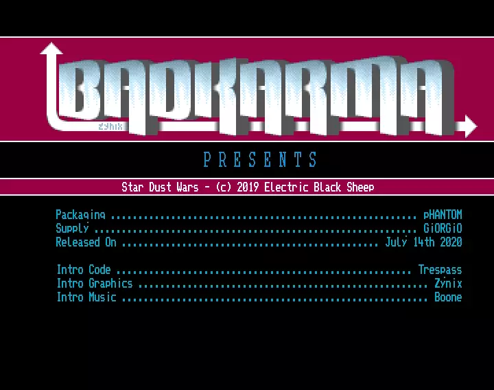 Star Dust Wars (2020) by Bad Karma