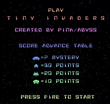 Tiny Invaders (2020) by Abyss