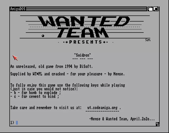 Swidron (2020) by Wanted Team