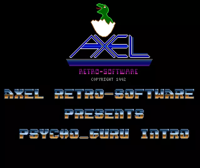 Psycho_Guru Intro (2018) by Axel Retro-Software