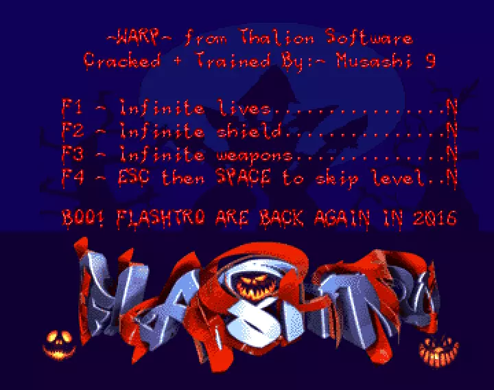 Warp Cracktro (2016) by Flashtro