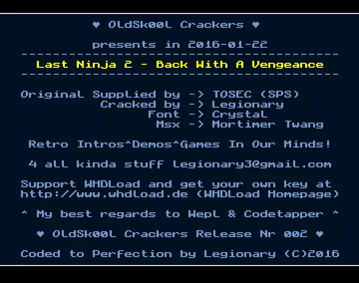 The Last Ninja 2