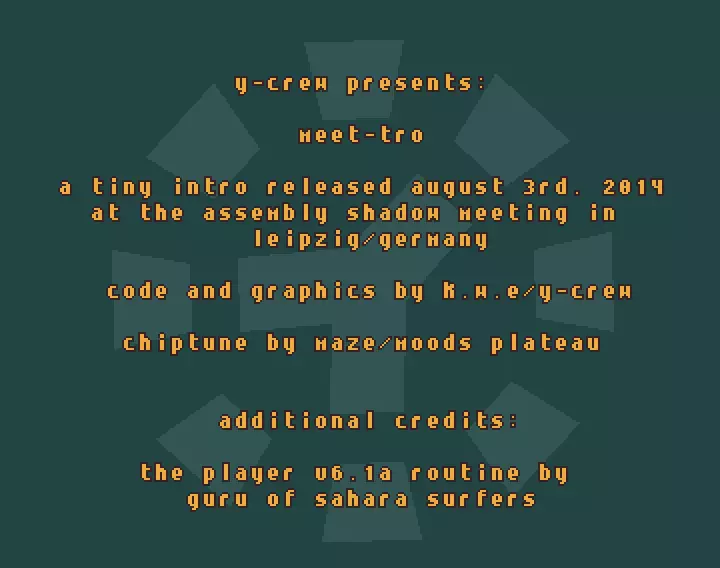 Meet-Tro (2014) by Y-Crew