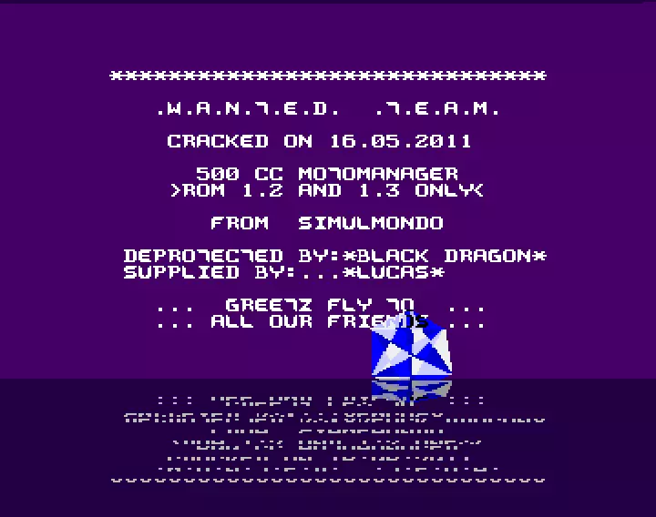 500cc Motomanager (2011) by Wanted Team