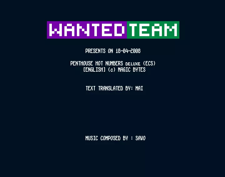 Penthouse Hot Numbers Deluxe - English (2008) by Wanted Team