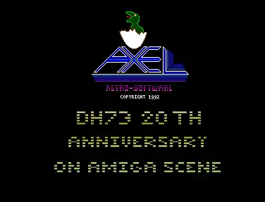 Dh73 20th Anniversary On Amiga Scene (2016) by Axel Retro-Software