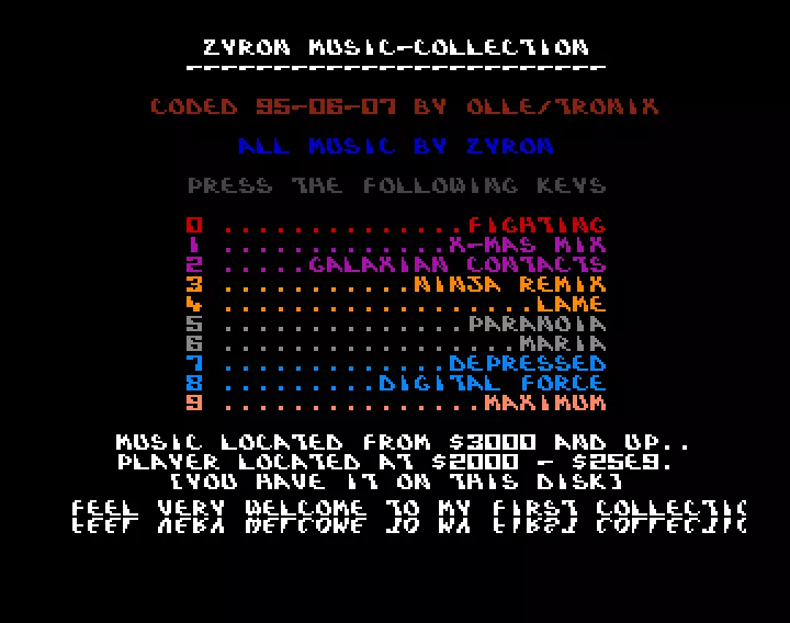 Zyron's Music Collection 01 (2015) by Tronix