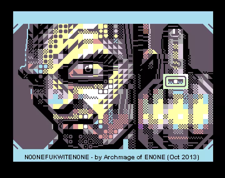 C64-PETSCII Slideshow (2015) by Miami Bass