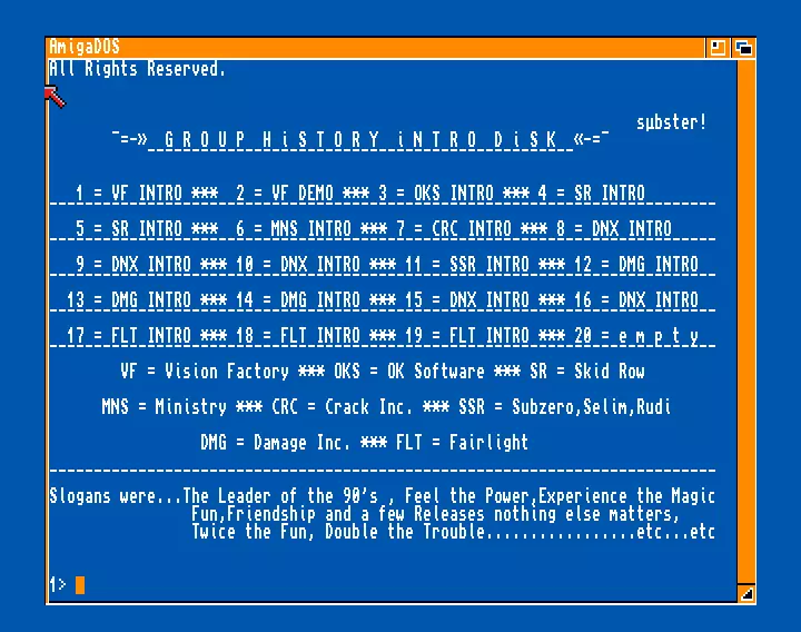 Group History Intro Disk (2014) by Brainwalker