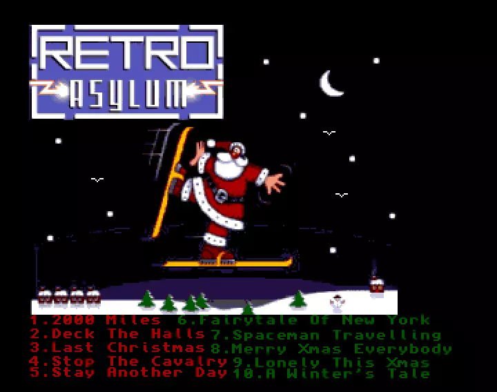 Retro Asylum Christmas Musicdisk (2014) by CMAP