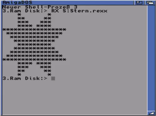 Christmas Star (Amiga/ARexx/REXX) (2022) by Geri