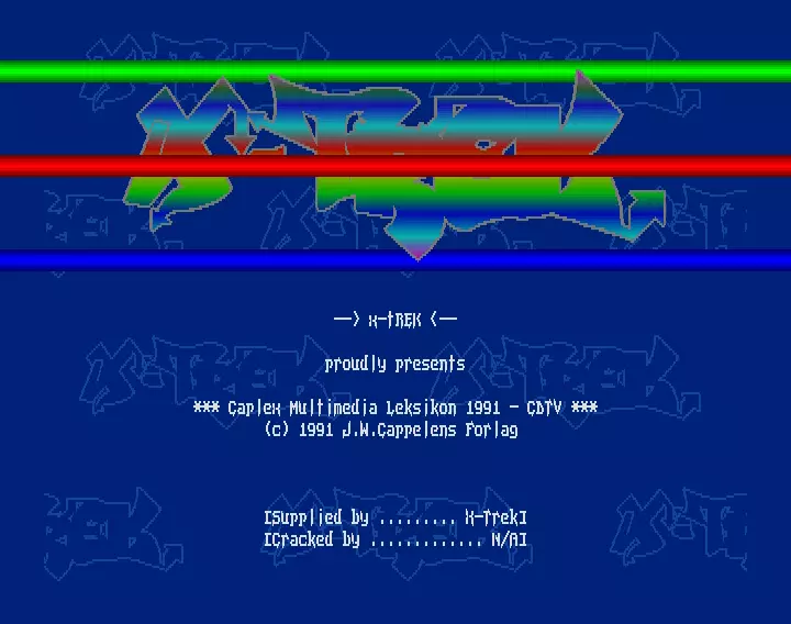 Caplex Multimedia Leksikon '91 (2021) by X-Trek