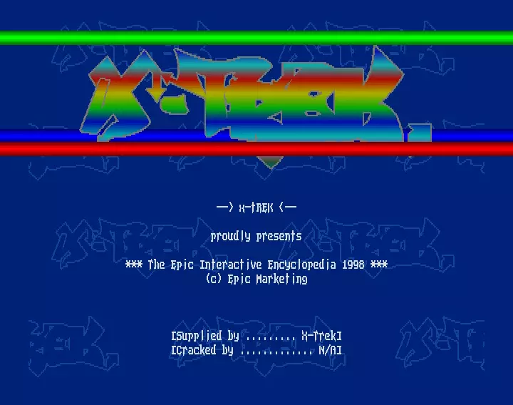 The Epic Interactive Encyclopedia '98 (2021) by X-Trek