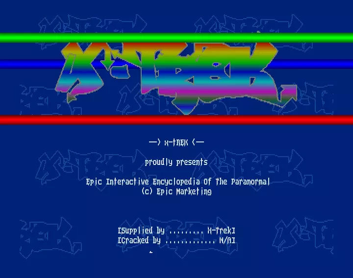 The Epic Interactive Encyclopedia Of The Paranormal (2021) by X-Trek