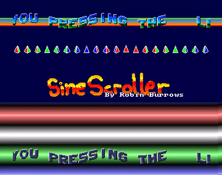 Sinescroller (1999) by Robin Burrows