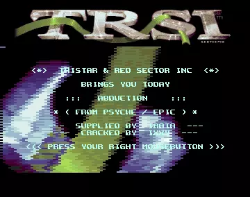 Abduction (1998) by Tristar and Red Sector Inc.