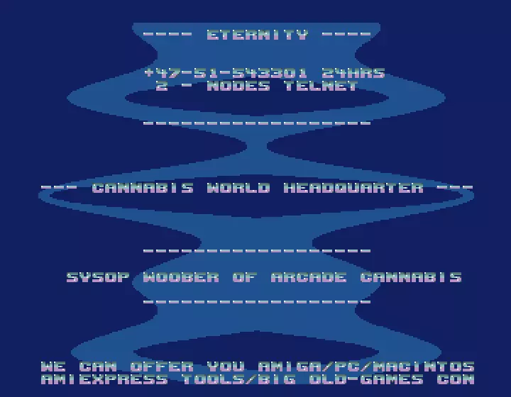 Eternity BBS Intro