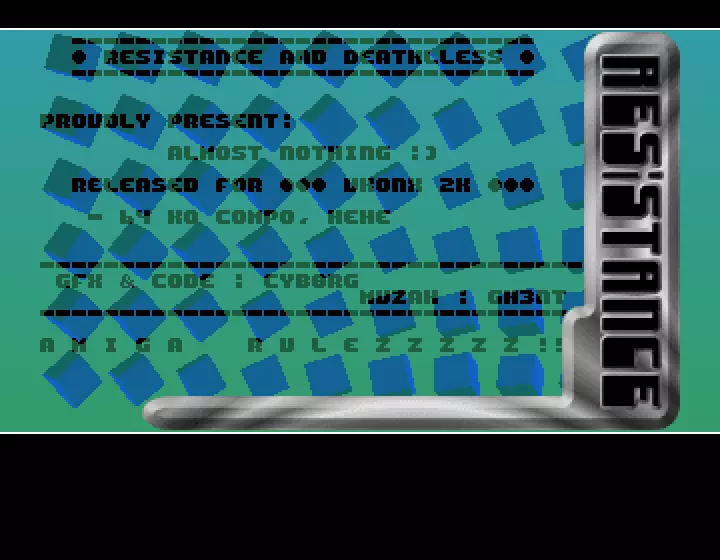Almost Nothing (2000) by Resistance