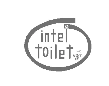 Intel Toilet 2 (1998) by Carkki