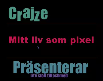 Mitt Liv Som Pixel
