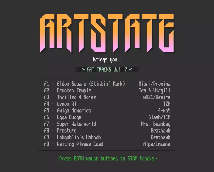 FAT TRACKS Vol. 7 (2024) by Artstate