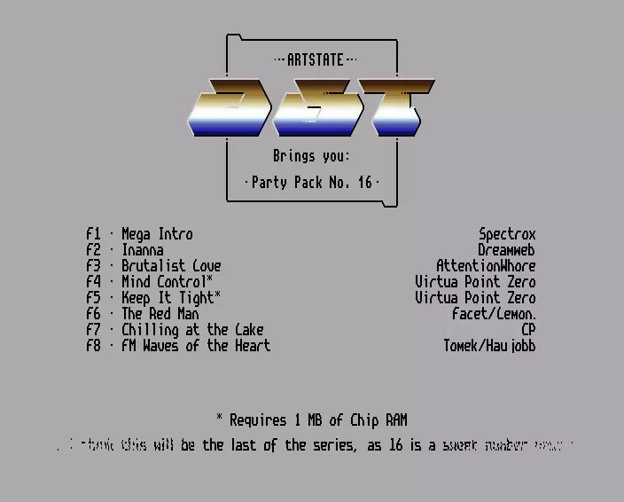 Party Pack No. 16 (2023) by Artstate