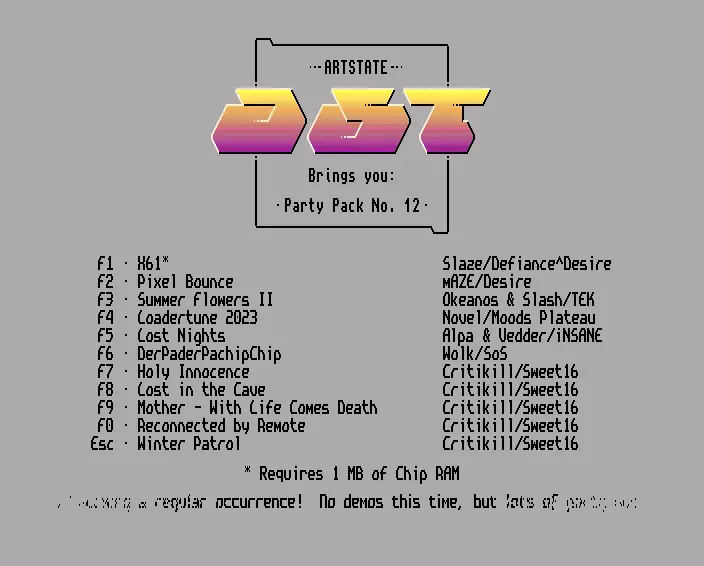 Party Pack No. 12 (2023) by Artstate