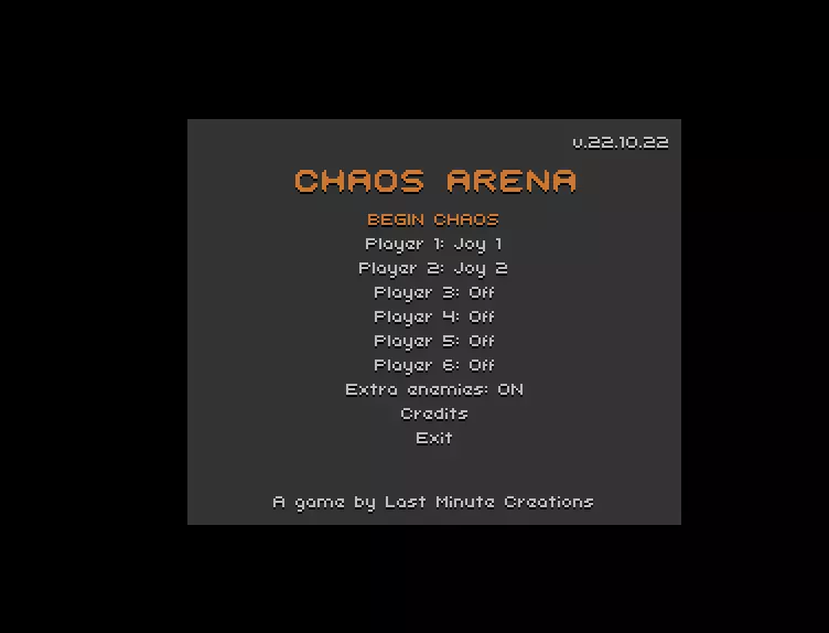 Chaos Arena (2022) by Last Minute Creations