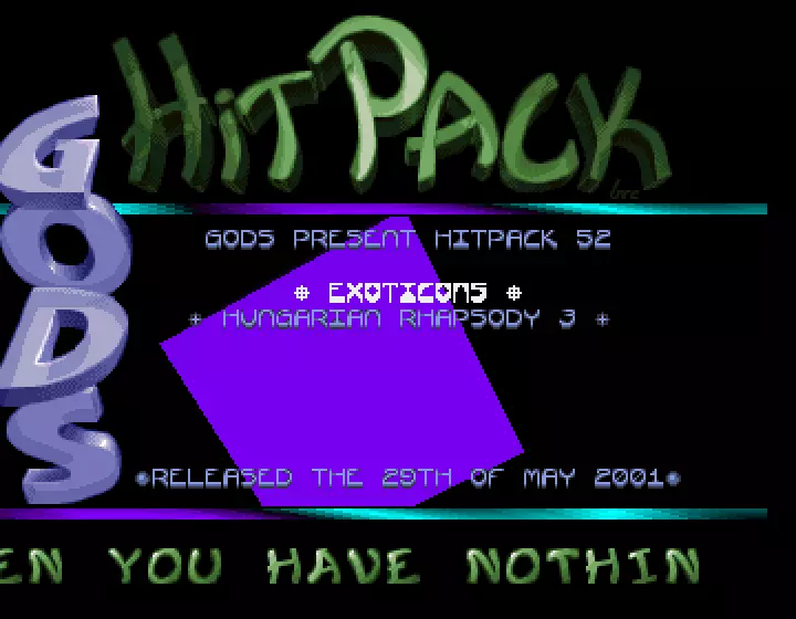 Hitpack 52 (2001) by Gods